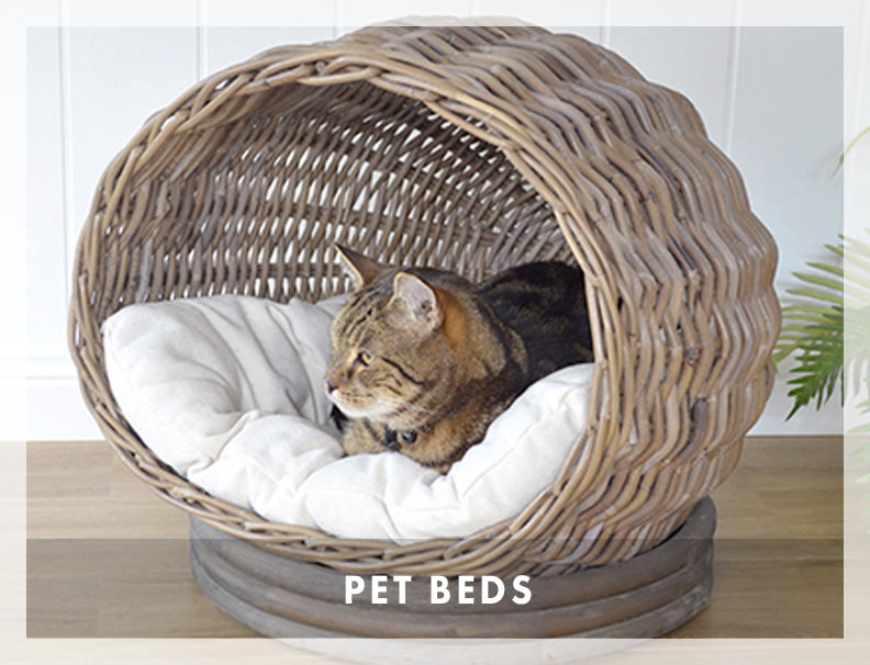Shop Rattan Pet Bed